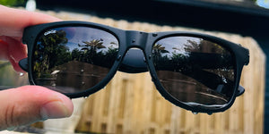 Black Sunglasses With Smoke Lenses