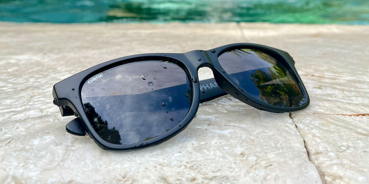 Black Sunglasses With Smoke Lenses