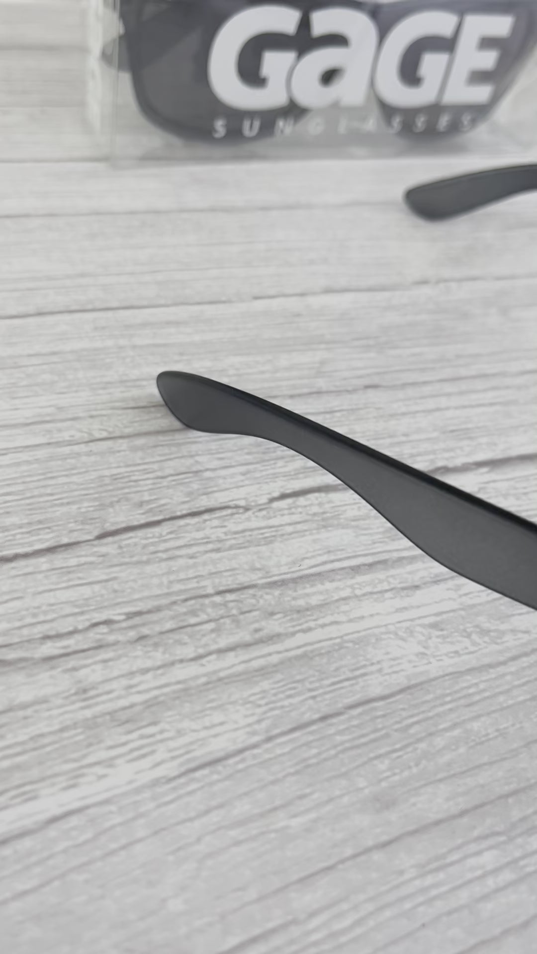 Grey Sunglasses With Smoke Lenses