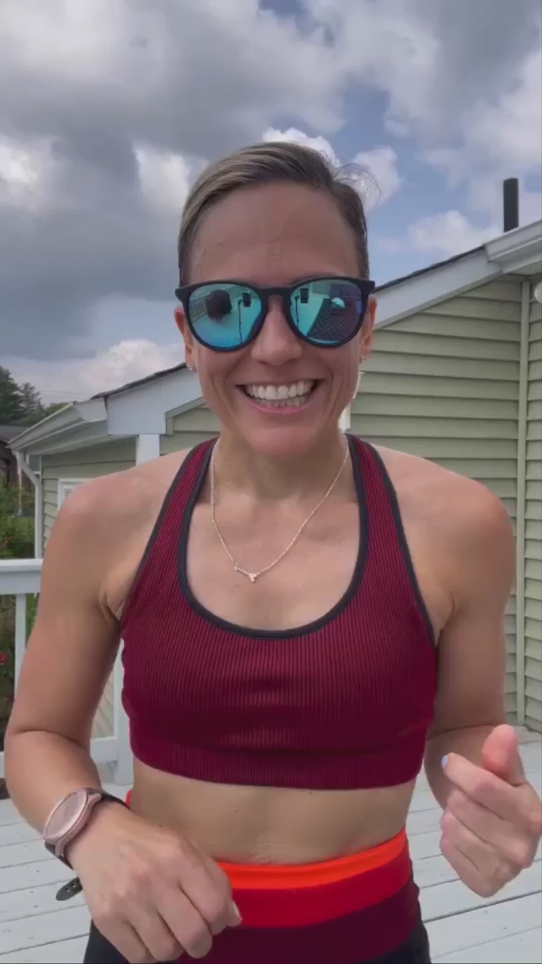 Women's Light Blue Sunglasses