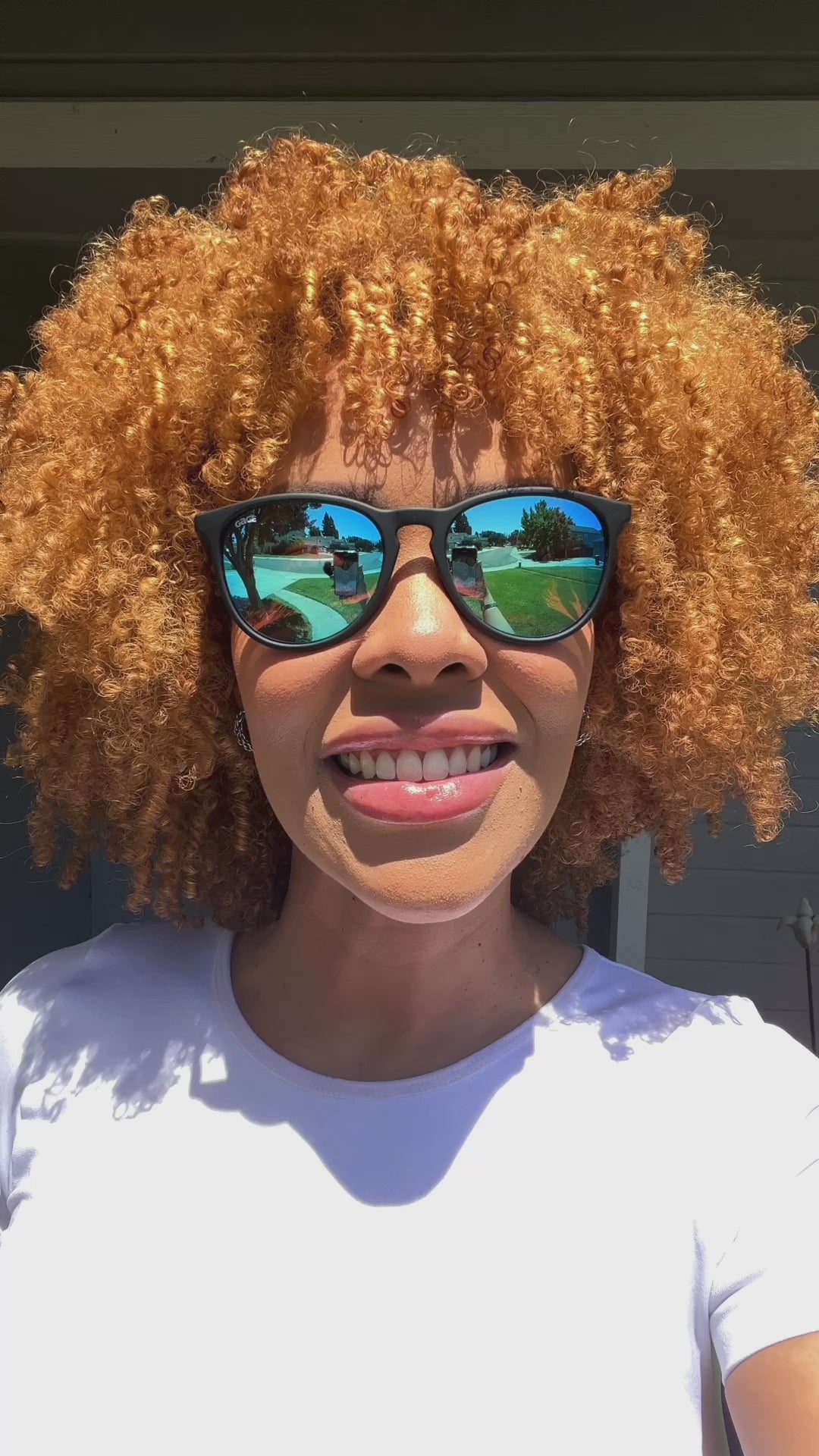 Women's Light Blue Sunglasses