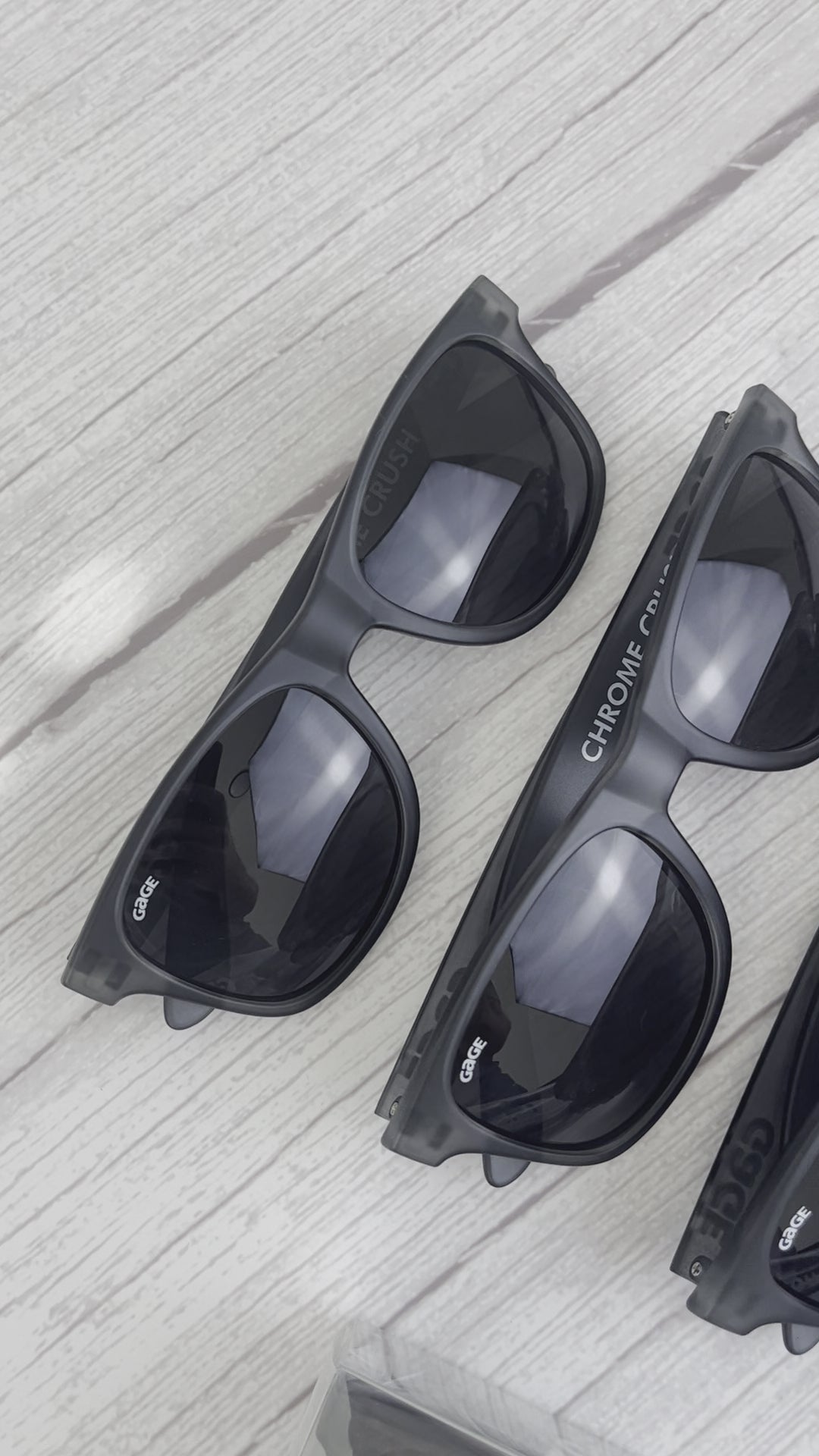 Grey Sunglasses With Smoke Lenses