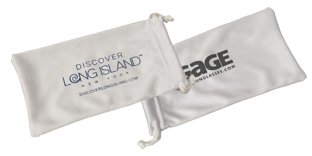 Glossy Navy Blue and Grey Gradient Sunglasses With Light Blue Mirrored Lenses